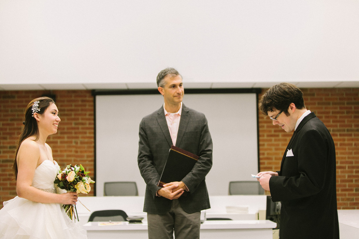 Ann Arbor City Hall Wedding by Nicole Haley Photography