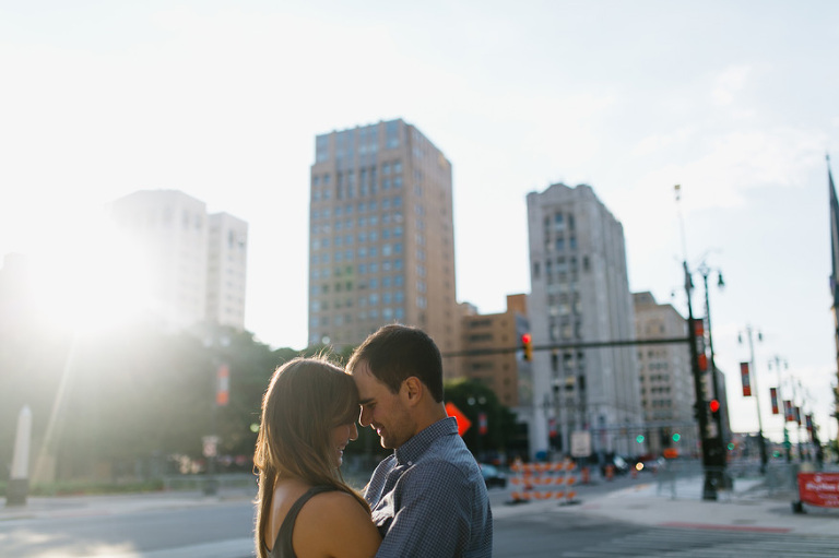 Detroit Engagement Session by Nicole Haley Photography