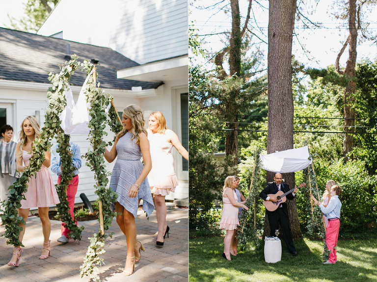 Backyard Wedding in Michigan by Nicole Haley Photography 74