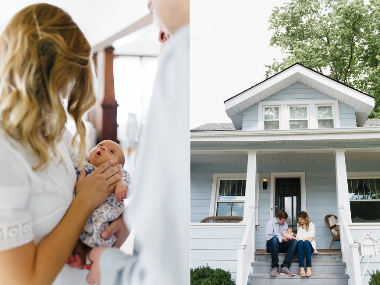 Newborn Lifestyle Photography in Plymouth, Michigan