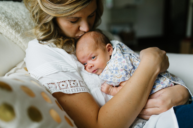 Newborn Lifestyle Photography in Plymouth, Michigan