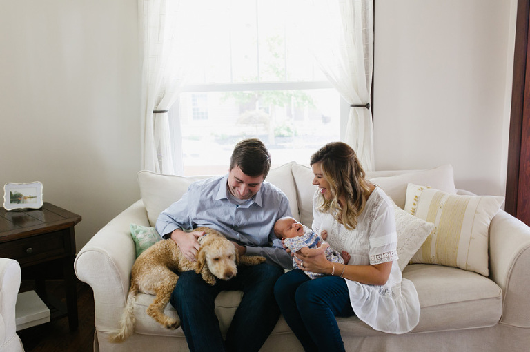 Newborn Lifestyle Photography in Plymouth, Michigan