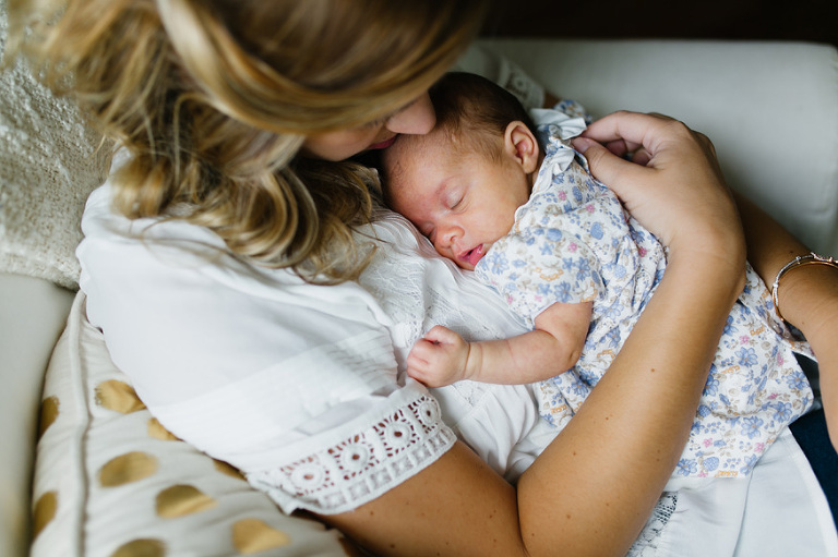 Newborn Lifestyle Photography in Plymouth, Michigan