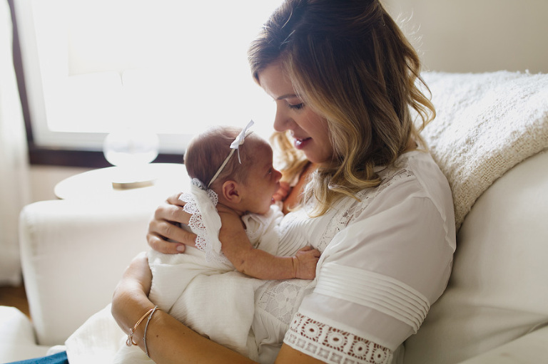 Newborn Lifestyle Photography in Plymouth, Michigan