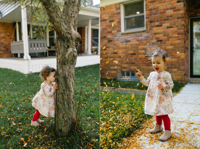 Fall portrait photography by Nicole Haley Photography