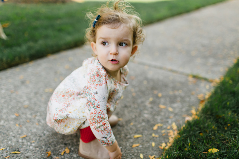 Fall portrait photography by Nicole Haley Photography