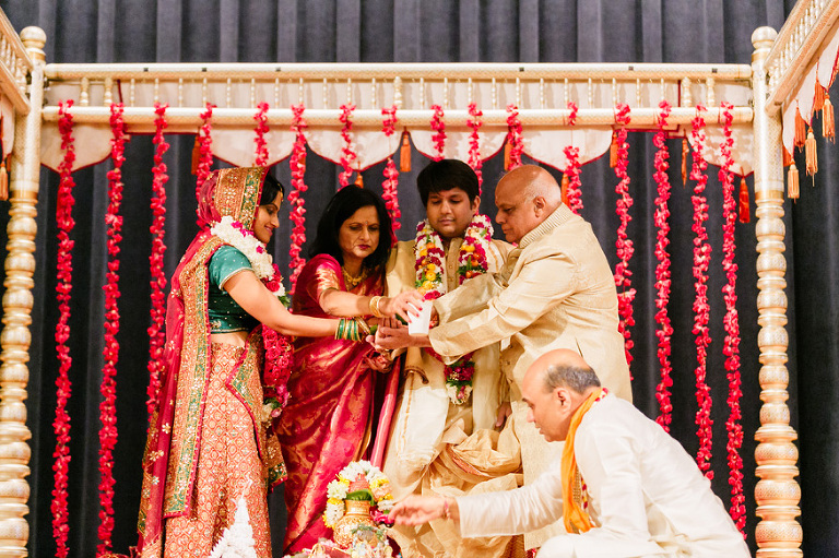 Indian wedding by Michigan wedding photographer, Nicole Haley