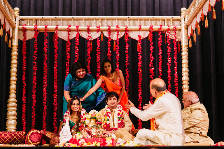Indian wedding by Michigan wedding photographer, Nicole Haley