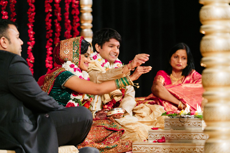 Indian wedding by Michigan wedding photographer, Nicole Haley