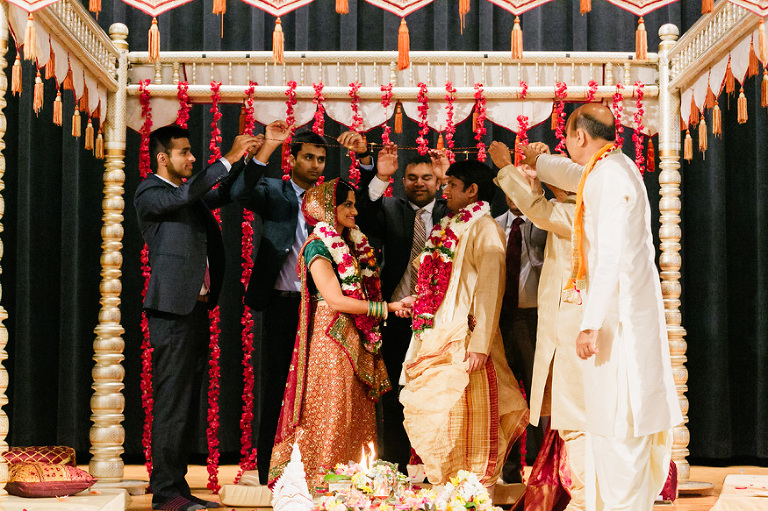 Indian wedding by Michigan wedding photographer, Nicole Haley