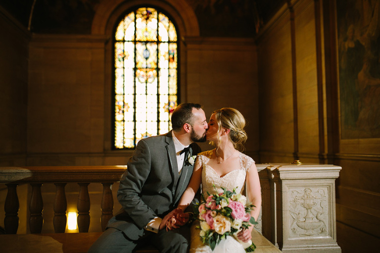Gem Theatre Wedding in Detroit by Nicole Haley Photography