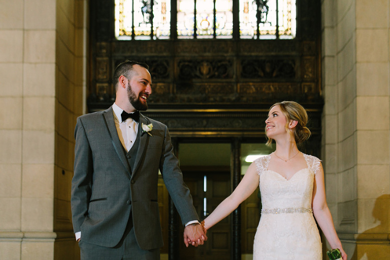 Gem Theatre Wedding in Detroit by Nicole Haley Photography