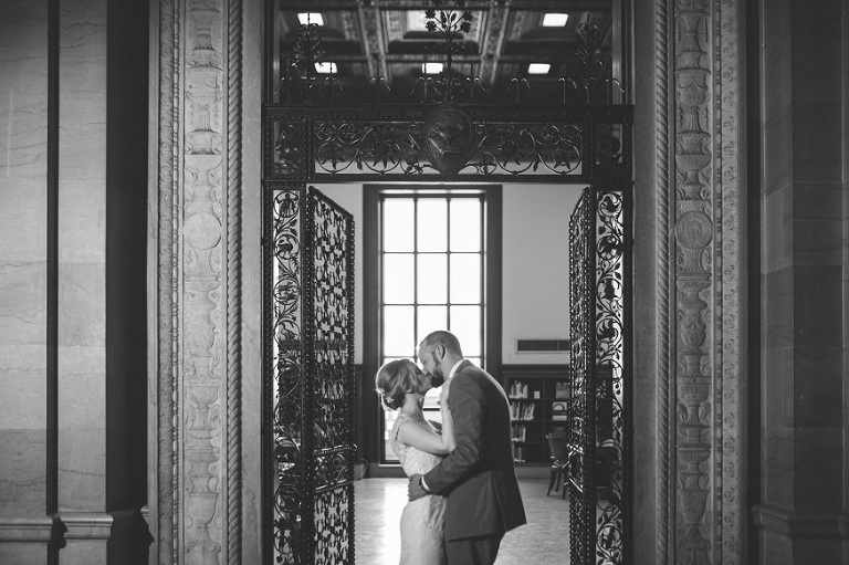 Gem Theatre Wedding in Detroit by Nicole Haley Photography