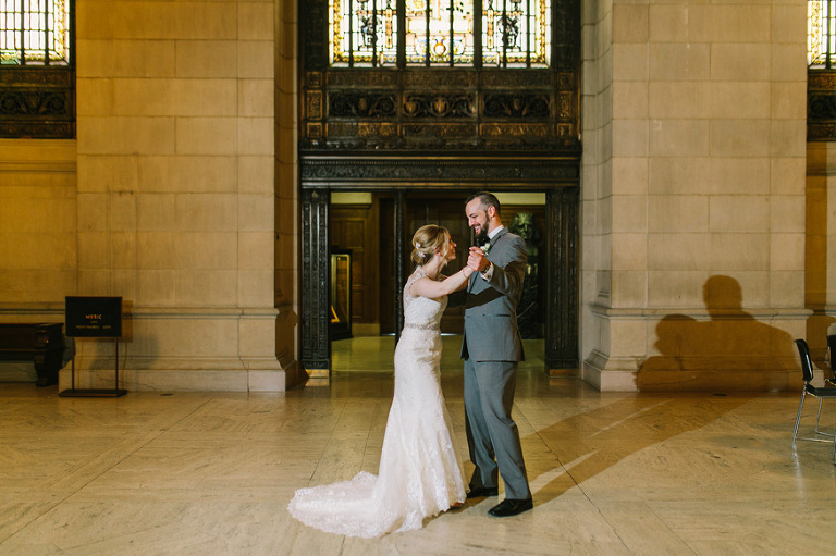 Gem Theatre Wedding in Detroit by Nicole Haley Photography