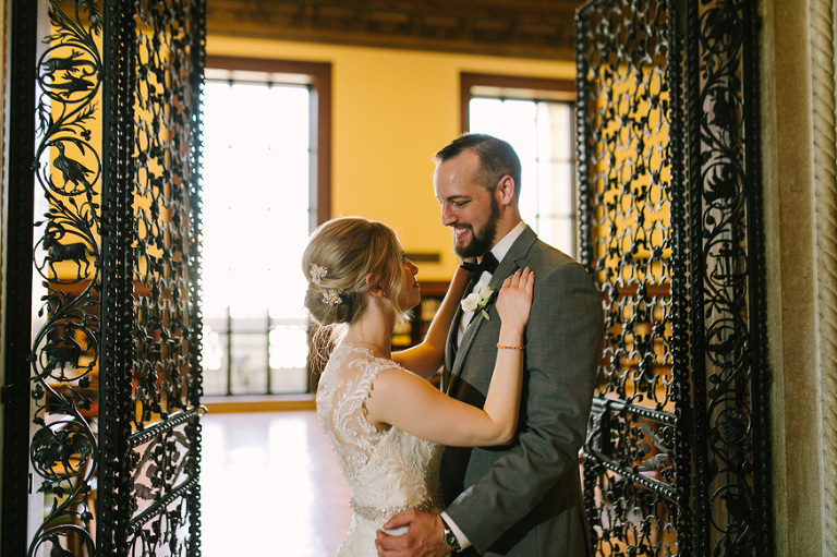 Gem Theatre Wedding in Detroit by Nicole Haley Photography