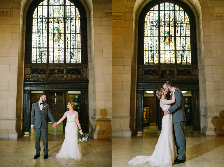 Gem Theatre Wedding in Detroit by Nicole Haley Photography