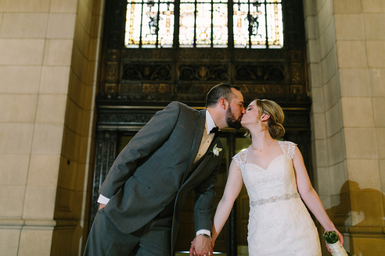 Gem Theatre Wedding in Detroit by Nicole Haley Photography