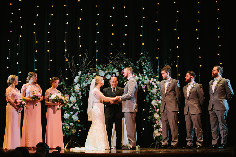 Gem Theatre Wedding in Detroit by Nicole Haley Photography