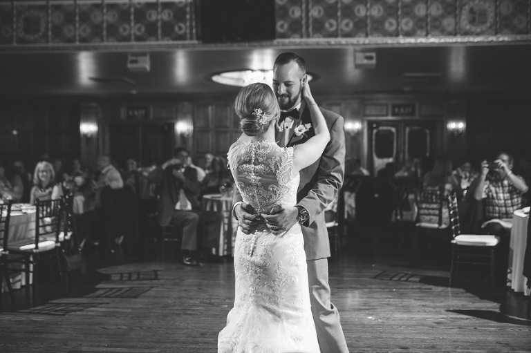 Gem Theatre Wedding in Detroit by Nicole Haley Photography