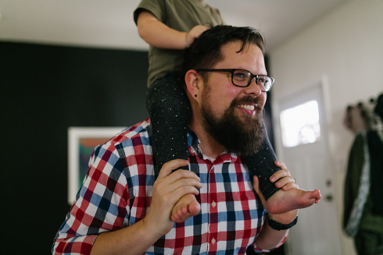 Documentary Family Portraits by Nicole Haley Photography