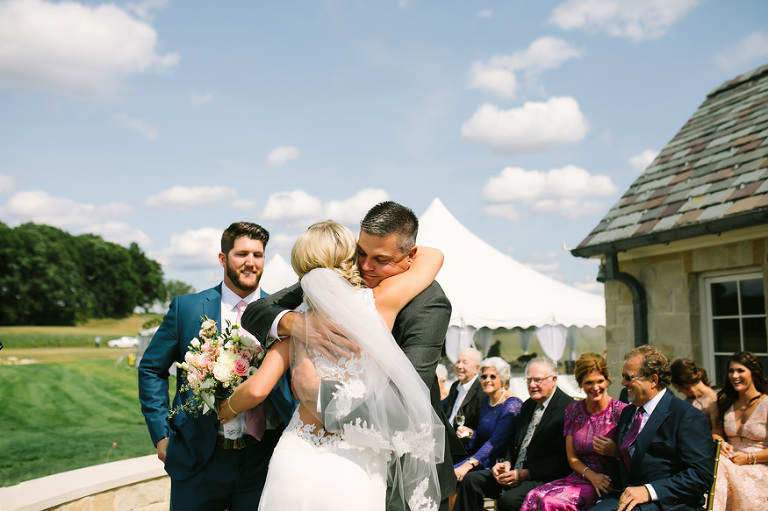 Vineyard Style Wedding in Michigan by Nicole Haley Photography