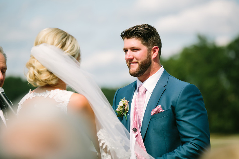 Vineyard Style Wedding in Michigan by Nicole Haley Photography