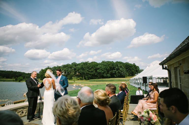 Vineyard Style Wedding in Michigan by Nicole Haley Photography