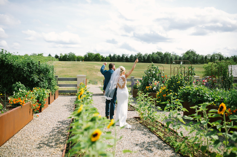 Vineyard Style Wedding in Michigan by Nicole Haley Photography