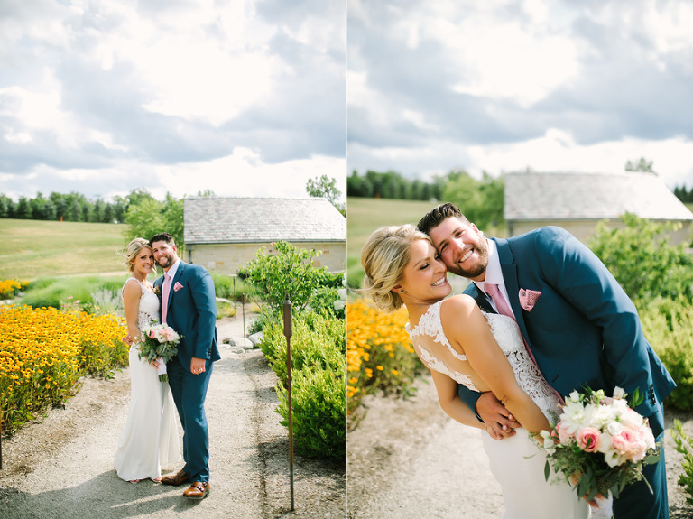 Vineyard Style Wedding in Michigan by Nicole Haley Photography
