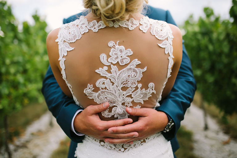 Vineyard Style Wedding in Michigan by Nicole Haley Photography