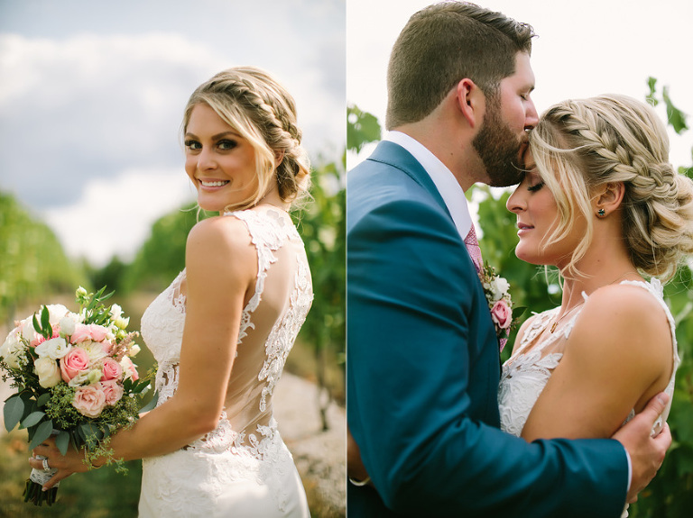Vineyard Style Wedding in Michigan by Nicole Haley Photography