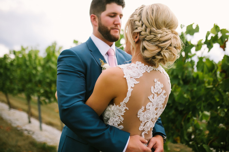 Vineyard Style Wedding in Michigan by Nicole Haley Photography