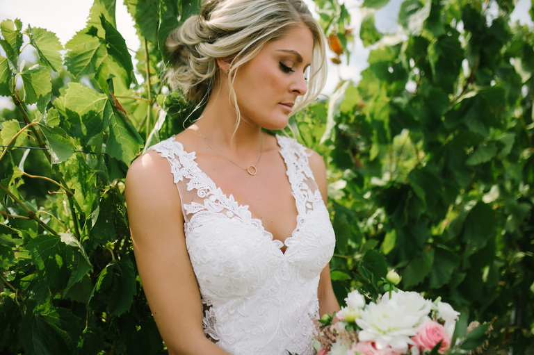 Vineyard Style Wedding in Michigan by Nicole Haley Photography