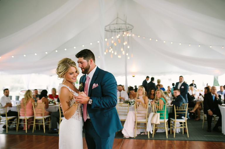 Vineyard Style Wedding in Michigan by Nicole Haley Photography