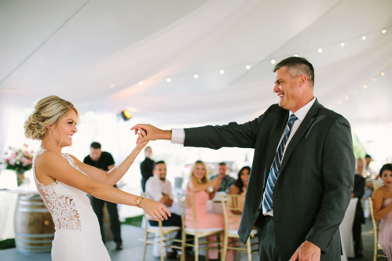 Vineyard Style Wedding in Michigan by Nicole Haley Photography