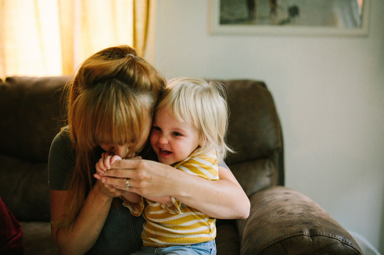 Documentary Family Portraits by Ann Arbor photographer, Nicole Haley Photography