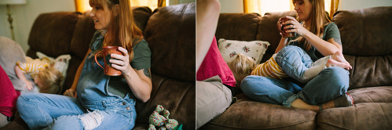 Documentary Family Portraits by Ann Arbor photographer, Nicole Haley Photography
