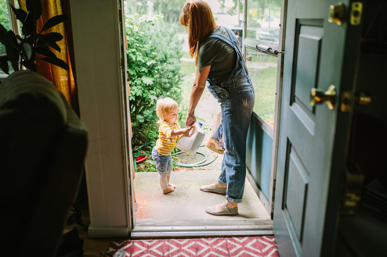 Documentary Family Portraits by Ann Arbor photographer, Nicole Haley Photography