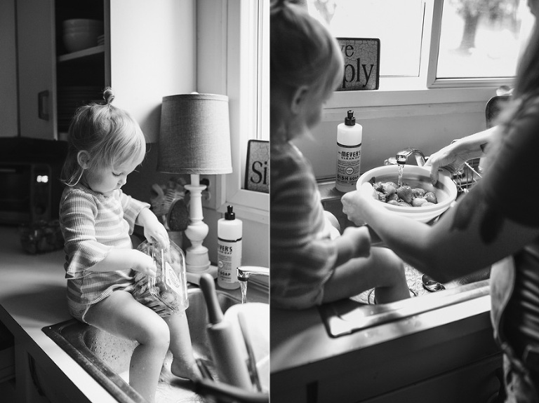 Documentary Family Portraits by Ann Arbor photographer, Nicole Haley Photography