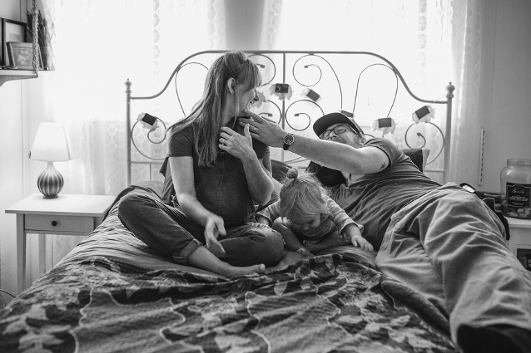 Documentary Family Portraits by Ann Arbor photographer, Nicole Haley Photography