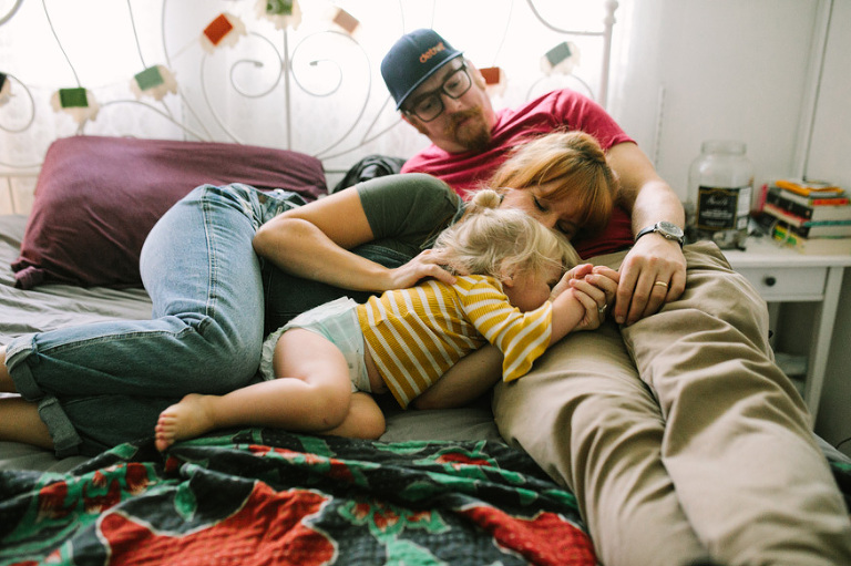 Documentary Family Portraits by Ann Arbor photographer, Nicole Haley Photography
