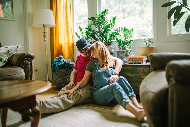 Documentary Family Portraits by Ann Arbor photographer, Nicole Haley Photography