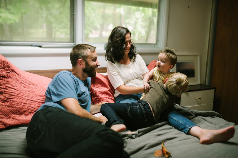 Documentary Family Portraits by Ann Arbor photographer, Nicole Haley Photography