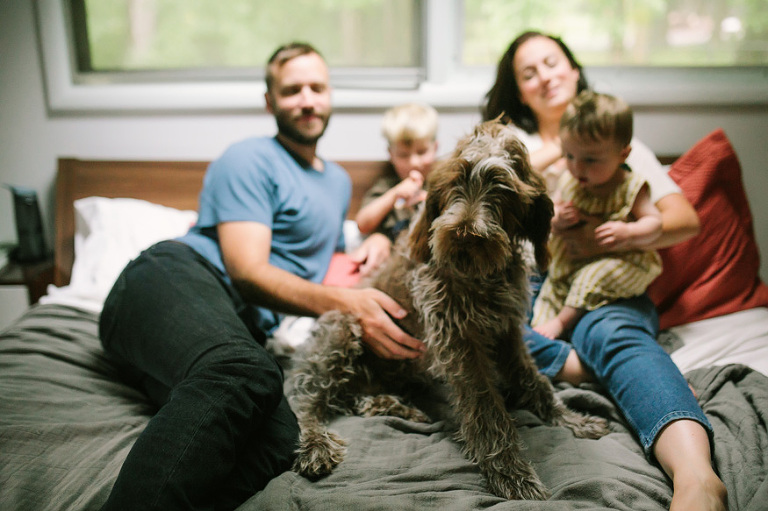 Documentary Family Portraits by Ann Arbor photographer, Nicole Haley Photography