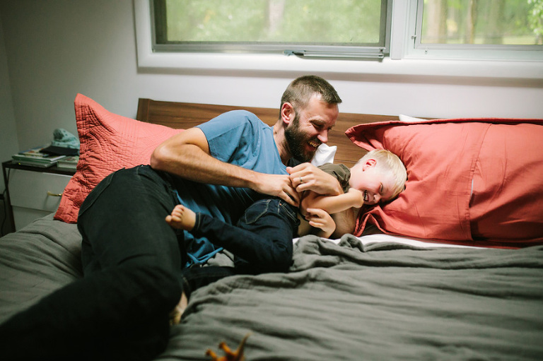 Documentary Family Portraits by Ann Arbor photographer, Nicole Haley Photography