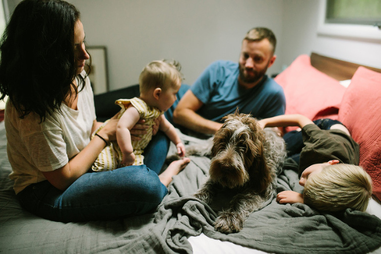 Documentary Family Portraits by Ann Arbor photographer, Nicole Haley Photography