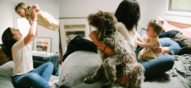 Documentary Family Portraits by Ann Arbor photographer, Nicole Haley Photography