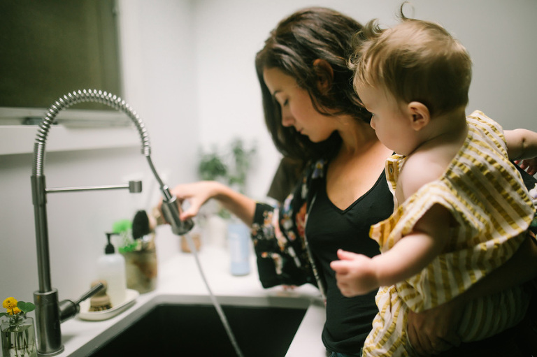 Documentary Family Portraits by Ann Arbor photographer, Nicole Haley Photography
