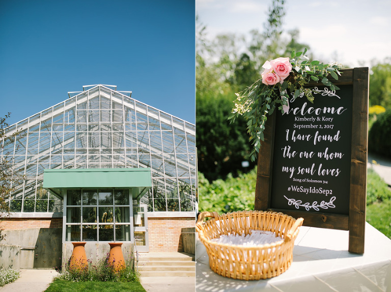 Matthaei Botanical Garden Wedding by Michigan Wedding Photographer Nicole Haley Photography