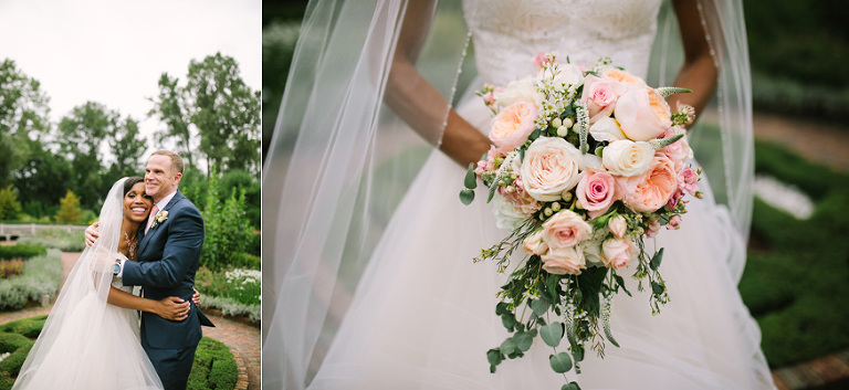 Matthaei Botanical Garden Wedding by Michigan Wedding Photographer Nicole Haley Photography